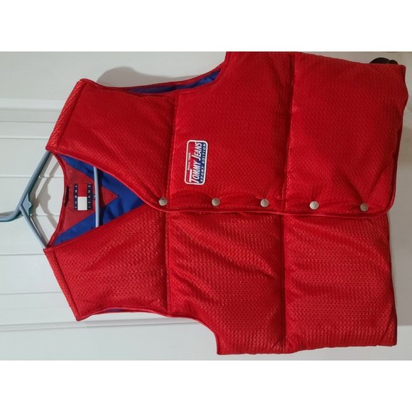 Tommy Hilfiger Jeans Sport Edition Zip Up Racing Jacket Men's Size L Vintage - Picture 4 of 8